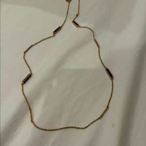 Kate Spade Gold and Black Necklace